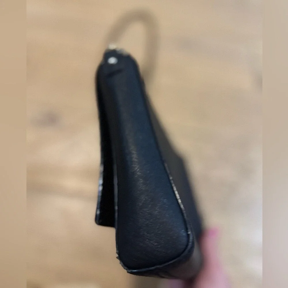 Kate Spade Saffiano Black Leather Crossbody‎ Purse